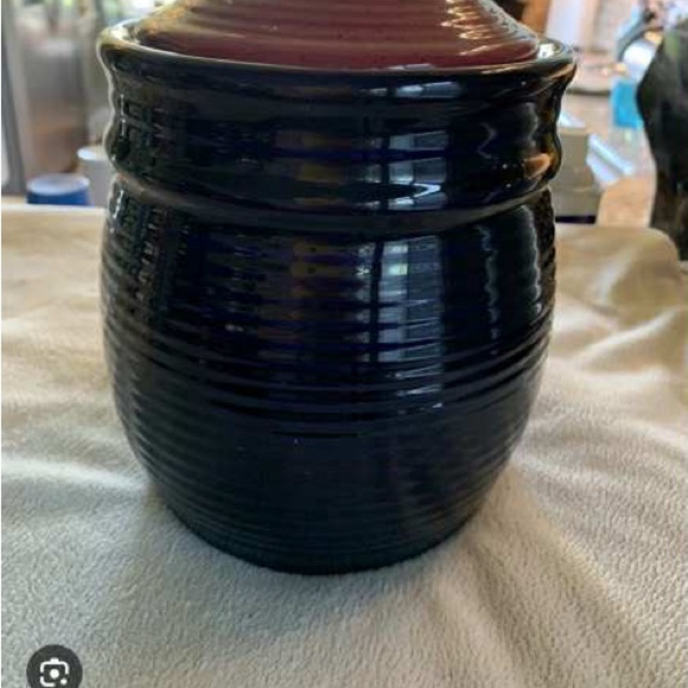 Black Ceramic Vase